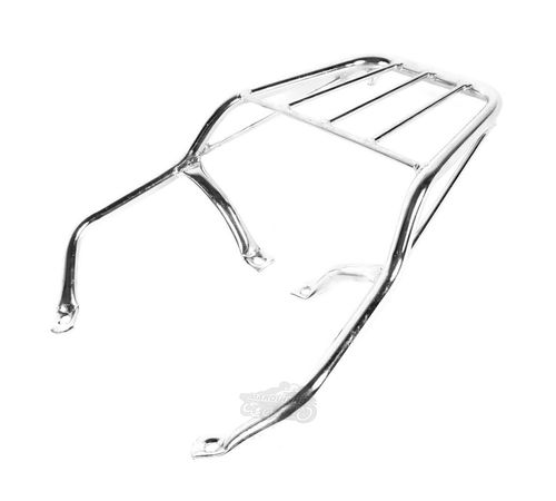 Bagageiro Biz 100 Para Bauleto Cromado - Pro Tork