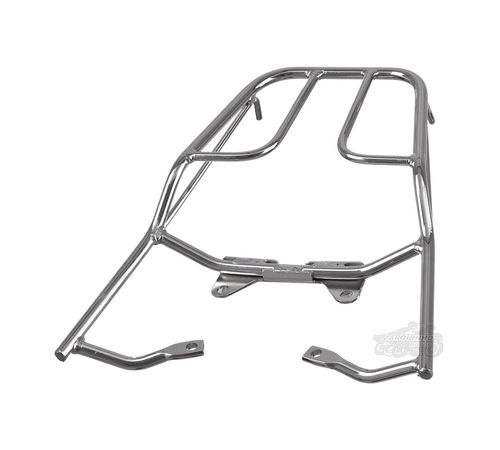 Bagageiro Modelo XTZ 125 Para Bauleto Prata - Pro Tork