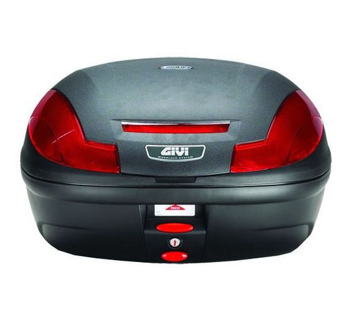 Baú Monolock E470N 47Lts Simply Preto - Givi