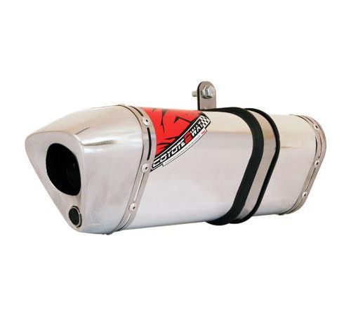 Escapamento Coyote TRS 2Way Alumínio Polido (completo com catalisador) - CBR 250 - Roncar - 7588.3