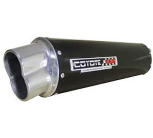 Escapamento Coyote RS5 Alumínio Preto Oval Boca 8 - Yamaha Fazer 250 - 04/08 - Roncar 5445.9