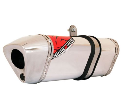 Escapamento Coyote TRS 2Way Alumínio Polido (Completo c/ Catalisador) - Honda CB300R - 09/10 - Roncar 2218.0