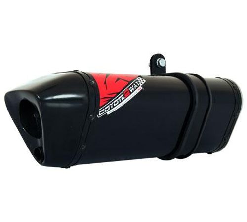 Escapamento Coyote TRS 2 WAY Alumínio Polido (COMPLETO) - CB 300R Alumínio Preto 