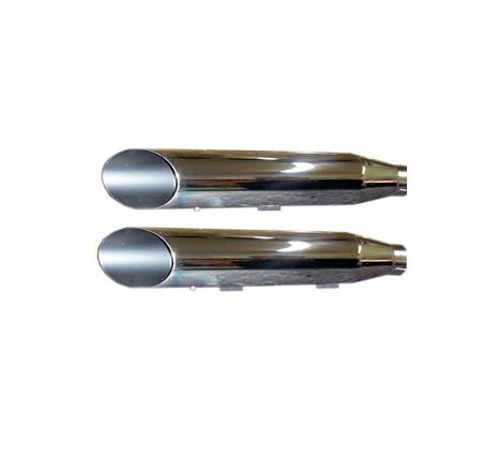 Escapamento Ponteira HD883/XL1200 2014 3 polegadas Corte Lateral Cromado - Customer