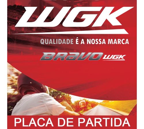 Placa Partida YES 125 - WGK