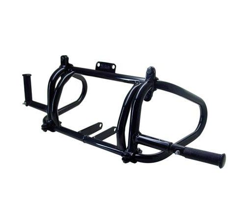 Protetor Motor Modelo Francês Preto Fosco c- pedaleiras - Yamaha Tenere 250 - 10-11 - Roncar - 3872.3