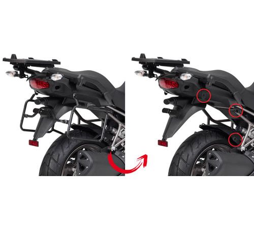 Monorack Suporte Lateral PLR4105 Engate Rápido Versys 1000 - Givi
