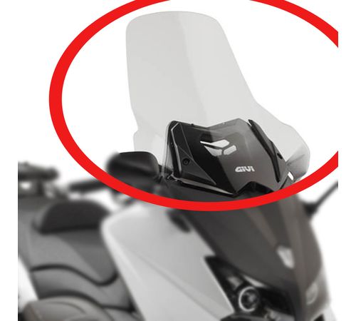 Para-brisa D2013ST para TMAX 2013 - Givi