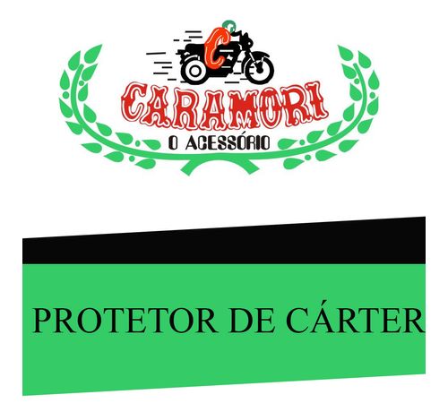 Protetor de Cárter Boulevard 800 Cromado - Caramori