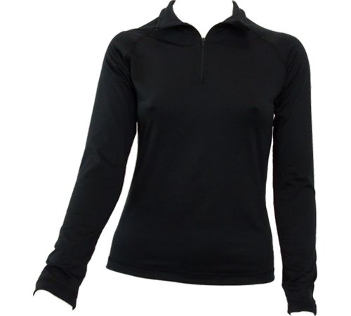 Blusa Segunda Pele Ultra com Ziper Feminina - 100% Go Ahead