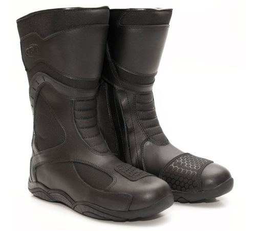 Bota SBK Roadstar Cano Alto Resistente à Água Preta