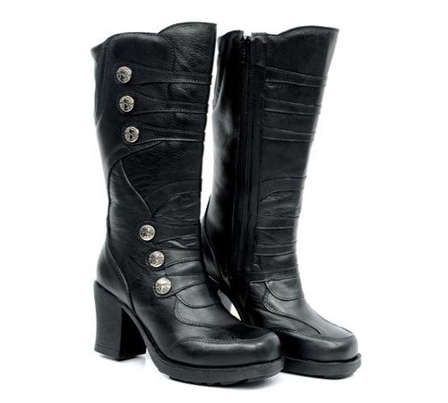 Bota Mondeo Strada Light Salto Alto Feminina 2525