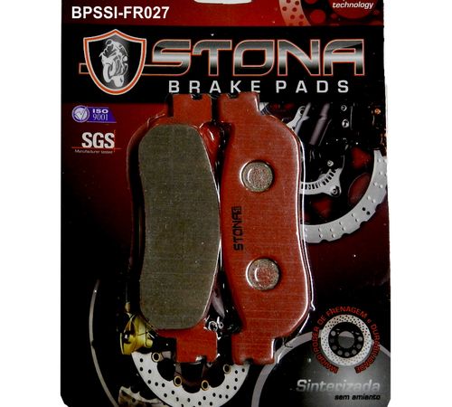 Pastilha Freio Stona FR-027 Sinterizada Vermelha