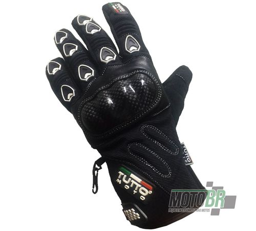 Luva Tutto Moto RX Carbon Preta