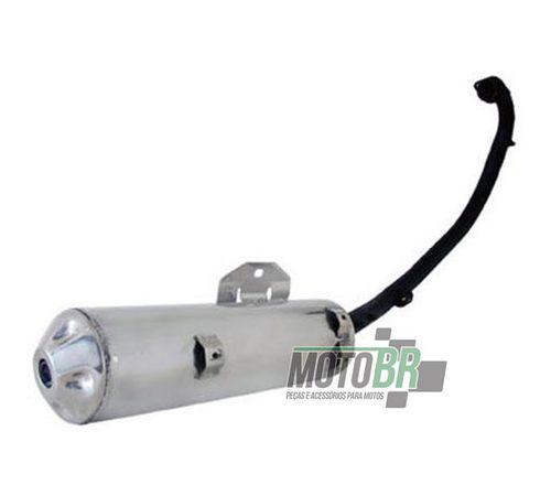 Escapamento Completo Modelo Original Inox com Catalisador - Yamaha Fazer 250 - 2010 até 2015 - Roncar - 6261.8