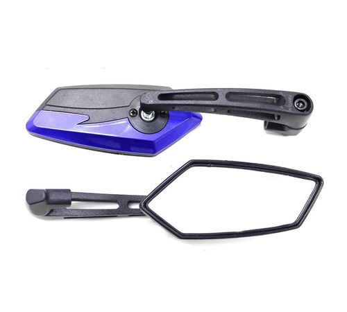 Espelho Retrovisor Thunder Azul SL6538 Par - Spencer 18108