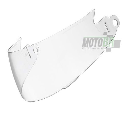 Viseira Capacete Pro Tork V-Pro Jet Cristal
