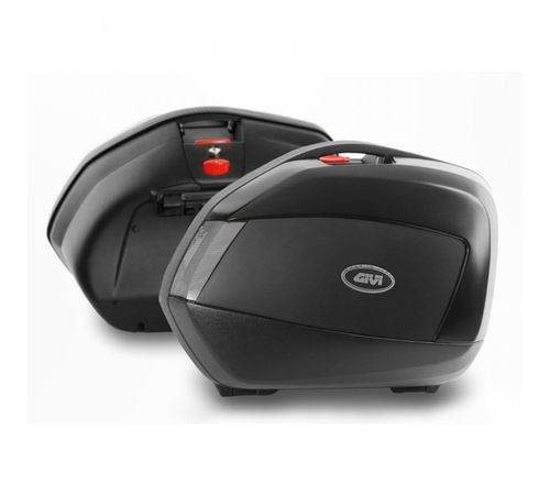 Baú Monokey Lateral V35NT 34 Litros Preto Par - Givi