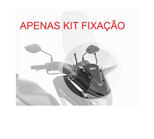 Kit de Fixação D2123KIT Para-Brisa D2123Kit N-Max 2016 - Givi