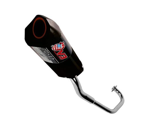 Escapamento Biz 125 2006 a 2009 V3 Alumínio Polido Pro Tork