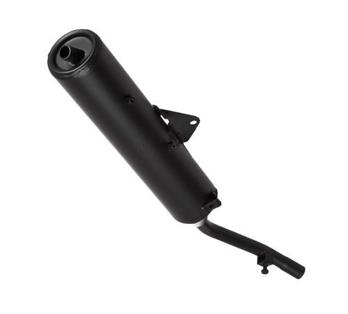 Escapamento XTZ 125 Modelo Original Preto - Pro Tork
