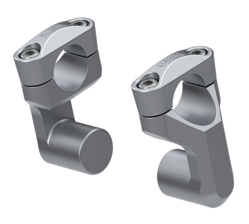 Adaptador de Guidão 31,7-31,7mm Riser Prata - Scam
