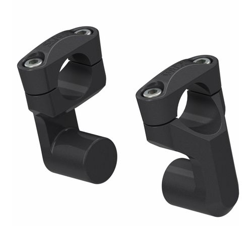 Adaptador de Guidão 31,7-31,7mm Riser Preto - Scam