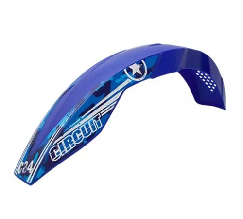 Para-lama Dianteiro Cross Strike Azul Escuro - Circuit - Paralama Dianteiro Cross Strike Azul Escuro - Circuit