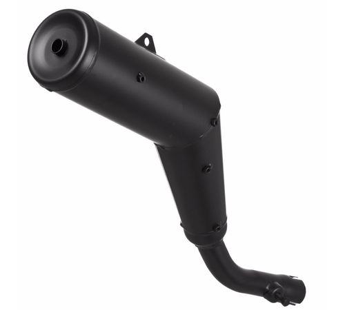 Escapamento Ponteira XLR 125 Modelo Original Preto - Pro Tork
