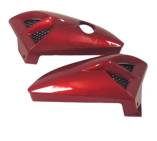 Aba Tanque YBR 125 Direito Esquerdo 00 Vermelha - Sportive