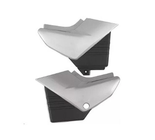 Tampa Lateral YBR E ED 02 Prata - Sportive