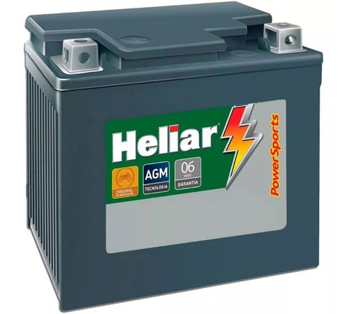 Bateria Heliar YTX7L-BS HTZ7L