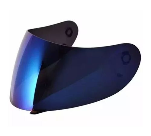 Viseira Capacete MT Blade Thunder Shox Azul - Polivisor