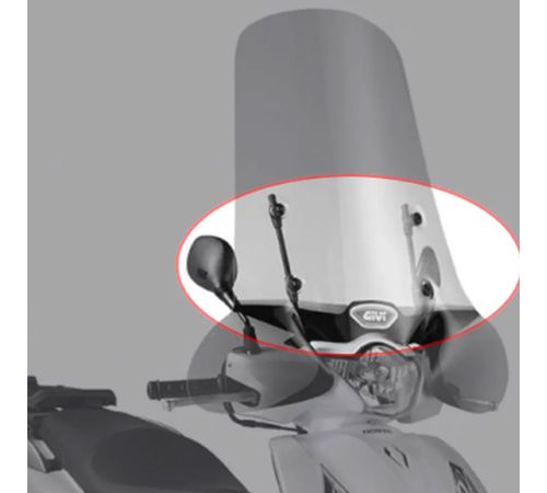 Kit Fixação Para-Brisa SH150 - GIVI