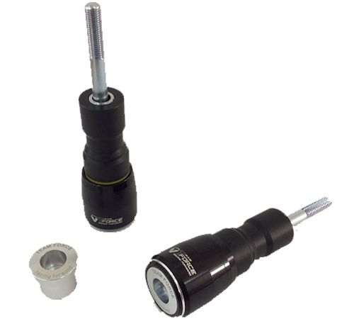Slider Dianteiro Racing Preto Kawasaki ZX10 Ninja 1000 2009/2010 - Tforce