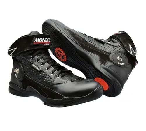 Bota Mondeo Concept Couro Preto  1006