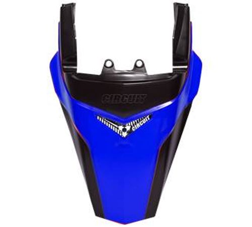Para-lama Traseiro Tornado Preto/Azul - Circuit