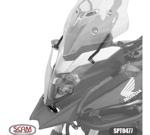 Protetor Farol CB500X 2019 Policarbonato - Scam