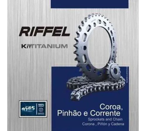 Kit Relação Titan 160 Fan 160 Start 160 16 A 24 Com Retentor
