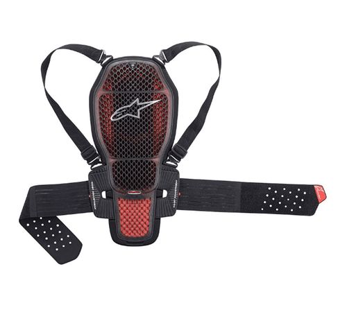 Protetor Coluna Nucleon KR-1 Cell Vermelho Preto