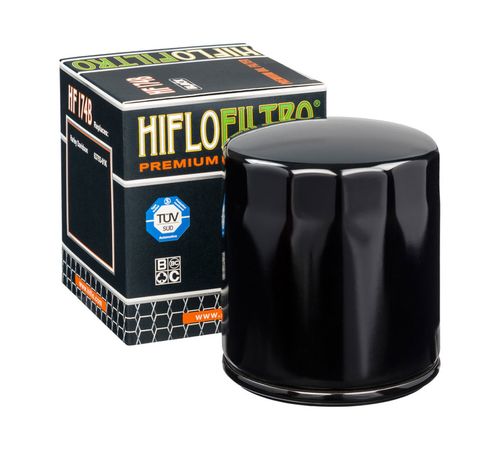 Filtro Óleo Cromado Harley Davidson V-Road - Hiflo HF174c