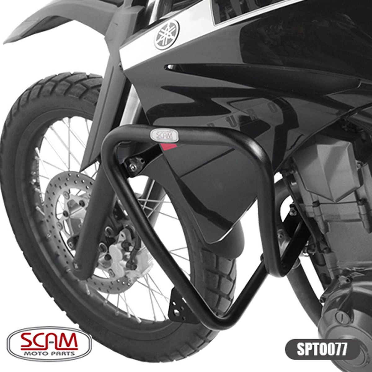 Protetor de Motor XT 660 Preto Scam MOTO BR
