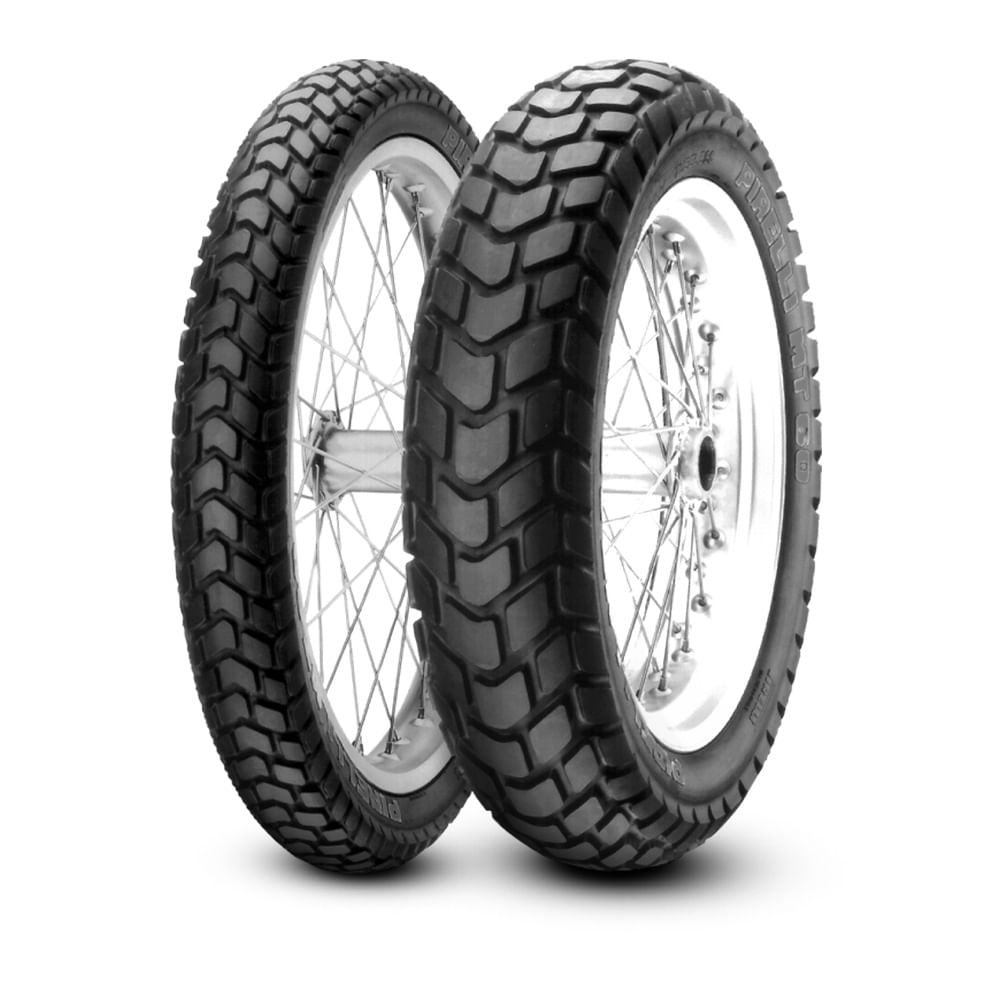 Pneu Moto Pirelli Aro 17 Mt60 110/90-17 60P TT - Traseiro