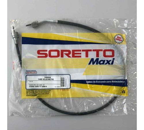 Cabo Velocímetro YBR 125 EK 00-02 - Soretto Maxi