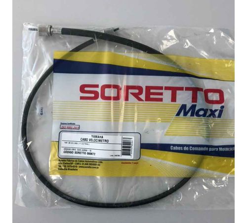 Cabo Velocímetro YBR 125 ED 02-08 - Soretto Maxi