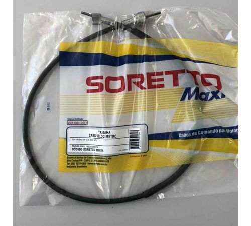 Cabo Velocímetro YBR Factor 125 EK 09-16 - Soretto Maxi