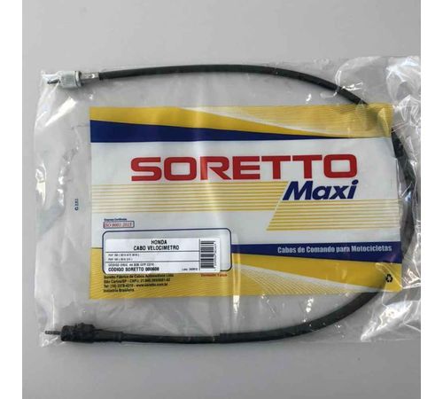 Cabo Velocímetro Pop 100 13-15 Pop 110 16-18 - Soretto Maxi