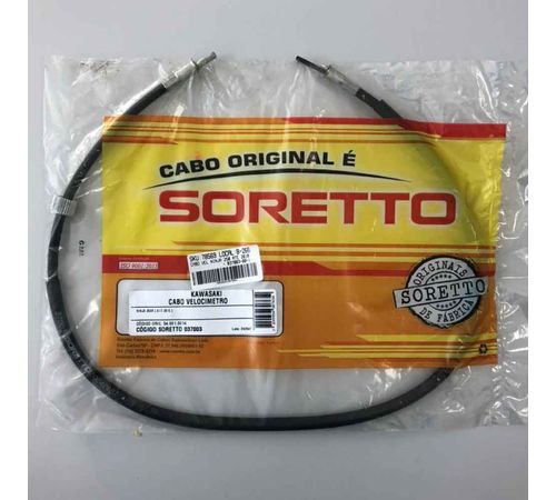 Cabo Velocímetro Ninja 250 08-12 - Soretto