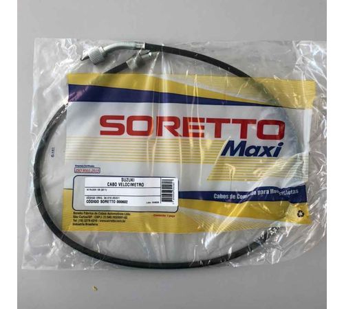 Cabo Velocímetro Intruder 125 2011 ED - Soretto