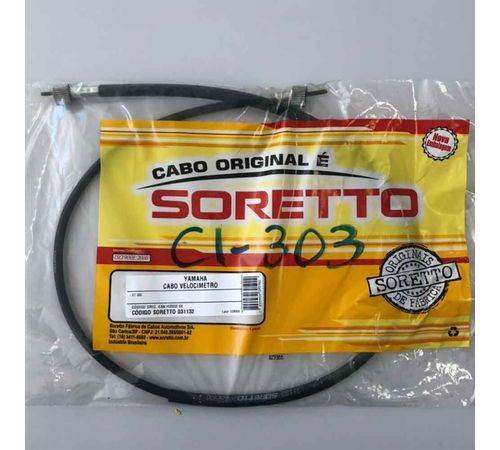 Cabo Velocímetro Dt 200 - Soretto